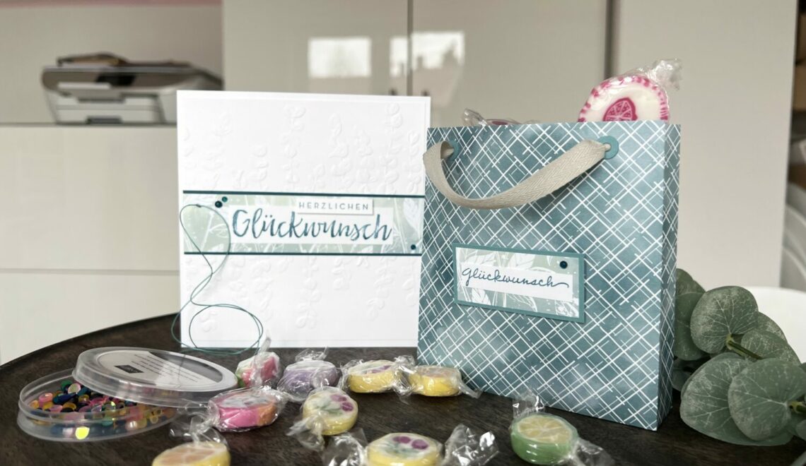 Willkommen zurück Pfauengrün – Stampin' Uli