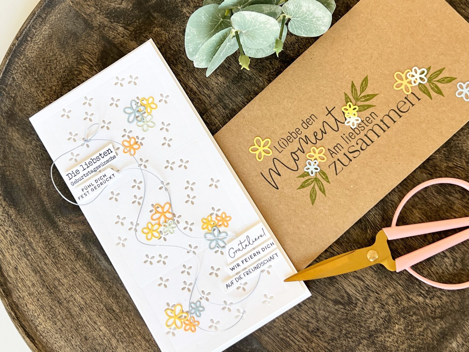 Blumiger Geburtstagsgruß