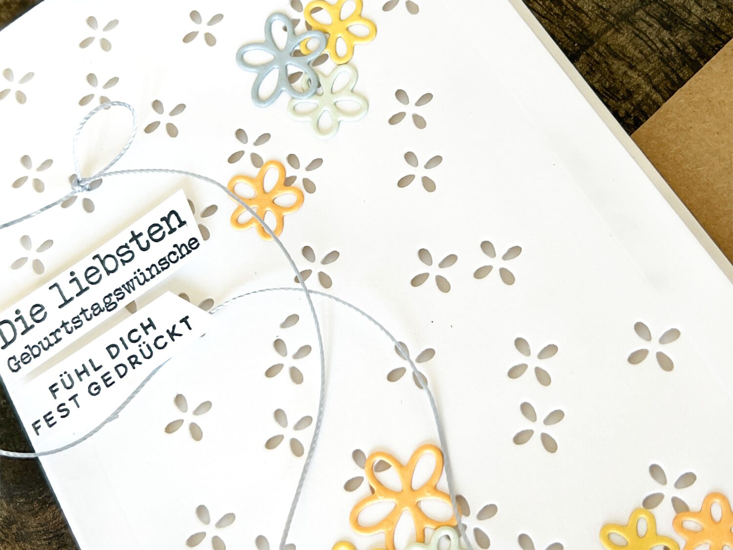 Blumiger Geburtstagsgruß